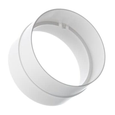 EUROPLAST Ø 100mm Conector para Tubos Redondos de Ventilación Tubo/Conducto de Ventilación Plástico PVC EUROPLAST Ø 100mm Conector para Tubos Redondos de Ventilación Tubo/Conducto de Ventilación Plástico PVC