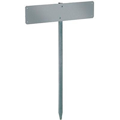 Alberts Fijación de placa de matrícula, Para enclavar, Galvanizado en caliente, Altura total 750 mm Alberts Fijación de placa de matrícula, Para enclavar, Galvanizado en caliente, Altura total 750 mm