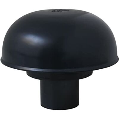 First Plast CDVM32A Sombrero de ventilación con rejilla de pizarra, diámetro interior 32 mm First Plast CDVM32A Sombrero de ventilación con rejilla de pizarra, diámetro interior 32 mm
