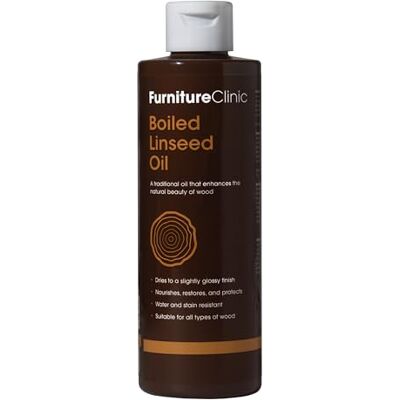 Furniture Clinic Aceite Natural de Linaza Cocido para Madera de , Interiores y Exteriores – Barniz de Aceite de Linaza Refinada Protege, Trata, Repara e Hidrata las Superficies de Madera, Piedra y Metal: Muebles, Hogar y Jardín 250ml Furniture Clinic Aceite Natural de Linaza Cocido para Madera de , Interiores y Exteriores – Barniz de Aceite de Linaza Refinada Protege, Trata, Repara e Hidrata las Superficies de Madera, Piedra y Metal: Muebles, Hogar y Jardín 250ml