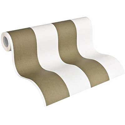 Architects Paper papel pintado de tejido-no-tejido revistiendo Pigment Colour Tec metálico blanco 10,05 m x 0,53 m Architects Paper papel pintado de tejido-no-tejido revistiendo Pigment Colour Tec metálico blanco 10,05 m x 0,53 m
