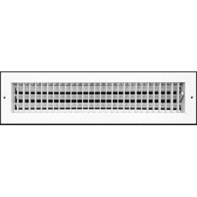 HVAC Premium Difusor de suministro de aire ajustable de 12 W x 4 h – Cubierta de conducto de ventilación HVAC pared lateral o revestimiento – rejilla de rejilla – alto flujo de aire – Blanco HVAC Premium Difusor de suministro de aire ajustable de 12 W x 4 h – Cubierta de conducto de ventilación HVAC pared lateral o revestimiento – rejilla de rejilla – alto flujo de aire – Blanco