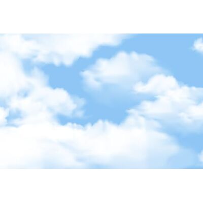 A.S. Création Papel pintado Sky 3,75 m x 2,50 m WALLLOVE Papel pintado azul nube, blanco cola incluida A.S. Création Papel pintado Sky 3,75 m x 2,50 m WALLLOVE Papel pintado azul nube, blanco cola incluida