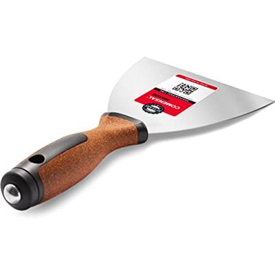 COMENSAL ® Espátula de Juntas con NIT Espátula Masilla de Acero Inoxidable Mango Ergonómico de Corcho Made in EU 120 mm COMENSAL ® Espátula de Juntas con NIT Espátula Masilla de Acero Inoxidable Mango Ergonómico de Corcho Made in EU 120 mm