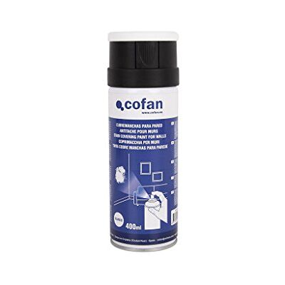 Cofan Cubremanchas en Spray para Paredes Color Blanco Envases de 400 ml Cofan Cubremanchas en Spray para Paredes Color Blanco Envases de 400 ml