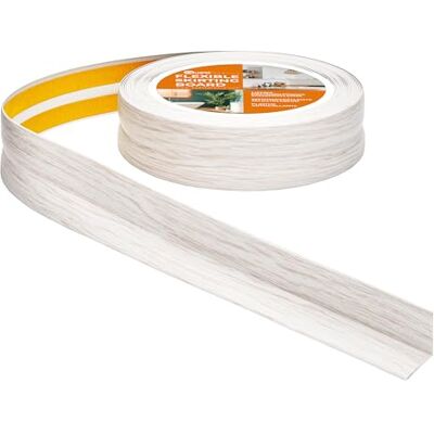 Garmin Rodapié Flexible PVC 30x30 mm Autoadhesivo Abedul, 25 m Garmin Rodapié Flexible PVC 30x30 mm Autoadhesivo Abedul, 25 m