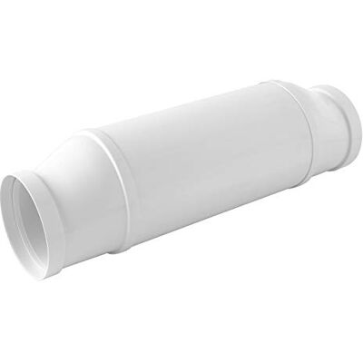Silencioso Acústico Excéntrico Blanco - Accesorios de Ventilación Silencioso Acústico Excéntrico Blanco - Accesorios de Ventilación