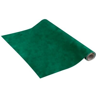 Venilia Lámina adhesiva, Terciopelo Velvet óptica Verde, 67,5cm x 1m, Espesor 140μ, Vinilo autoadhesivo para muebles o cocina, decorativas papel pintado pared, PVC sin ftalatos, Fabricado en UE Venilia Lámina adhesiva, Terciopelo Velvet óptica Verde, 67,5cm x 1m, Espesor 140μ, Vinilo autoadhesivo para muebles o cocina, decorativas papel pintado pared, PVC sin ftalatos, Fabricado en UE