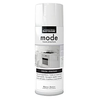 Rust-Oleum Mode pintura en spray Ultrabrillante Blanco 400 ml Rust-Oleum Mode pintura en spray Ultrabrillante Blanco 400 ml