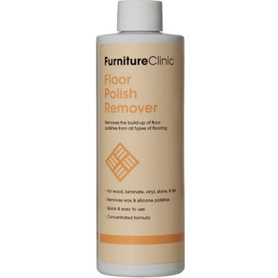 Furniture Clinic Removedor de esmalte de suelo de 500 ml, elimina la acumulación de esmaltes de suelo en madera, laminado, vinilo, piedra y azulejos. Furniture Clinic Removedor de esmalte de suelo de 500 ml, elimina la acumulación de esmaltes de suelo en madera, laminado, vinilo, piedra y azulejos.