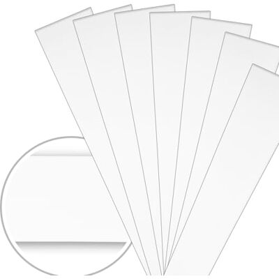 Eurodeco Paneles de pared, paneles de techo, revestimiento decorativo de pared, adhesivos para pared, blanco liso, material de poliestireno (6 m²/36 unidades) Eurodeco Paneles de pared, paneles de techo, revestimiento decorativo de pared, adhesivos para pared, blanco liso, material de poliestireno (6 m²/36 unidades)