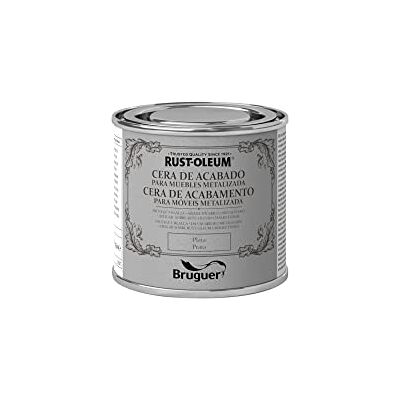 Bruguer Rust-Oleum Cera de acabado para muebles Metalizada Plata 125 ml Bruguer Rust-Oleum Cera de acabado para muebles Metalizada Plata 125 ml