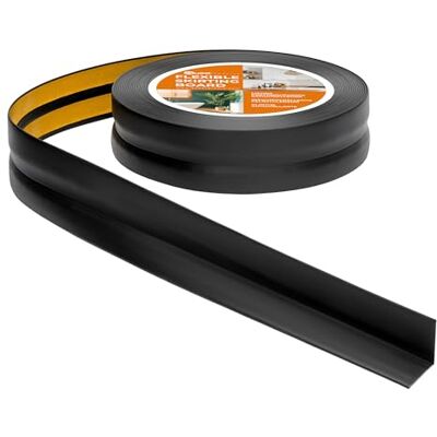 Garmin Rodapié Flexible PVC 30x30 mm Autoadhesivo Negro, 25 m Garmin Rodapié Flexible PVC 30x30 mm Autoadhesivo Negro, 25 m