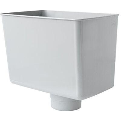 First Plast rcr100 N-y archivador pluviale rectangular, Gris, 100 mm First Plast rcr100 N-y archivador pluviale rectangular, Gris, 100 mm