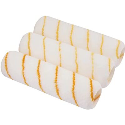 Draper Fundas para rodillos de pintura de poliéster, 43 x 230 mm, paquete de tres Draper Fundas para rodillos de pintura de poliéster, 43 x 230 mm, paquete de tres