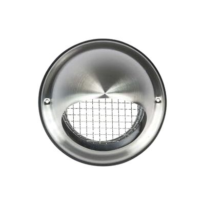 Airflow Salida De Ventilación De Pared 125mm Acero Inoxidable Con Lamas Y Malla Antipájaros – Cubierta Resistente Al Clima Para Entrada Y Salida De Aire – Incluye Sellador Y Tornillos Airflow Salida De Ventilación De Pared 125mm Acero Inoxidable Con Lamas Y Malla Antipájaros – Cubierta Resistente Al Clima Para Entrada Y Salida De Aire – Incluye Sellador Y Tornillos
