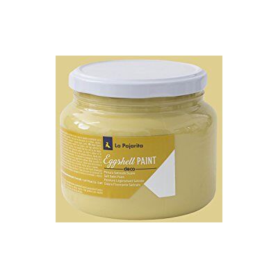 La Pajarita 107391 Pintura para Decoración y DIY, Eggshell, 1, Amarillo (Yellow Ochre) La Pajarita 107391 Pintura para Decoración y DIY, Eggshell, 1, Amarillo (Yellow Ochre)