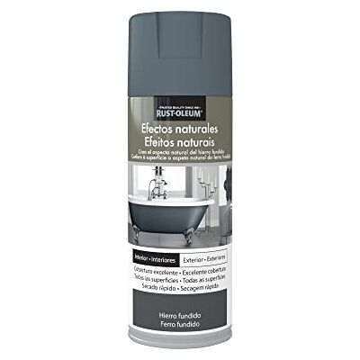 Rust-Oleum pintura Efectos Naturales en spary Hierro Fundido 400 ml Rust-Oleum pintura Efectos Naturales en spary Hierro Fundido 400 ml