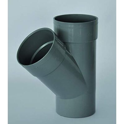 Adequa Derivación 45 pvc bs-14 macho-hembra diámetro 90 Adequa Derivación 45 pvc bs-14 macho-hembra diámetro 90