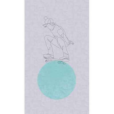 A.S. Creation - 770681 - Azul-Gris - Skater - Papel Pintado A.S. Creation - 770681 - Azul-Gris - Skater - Papel Pintado