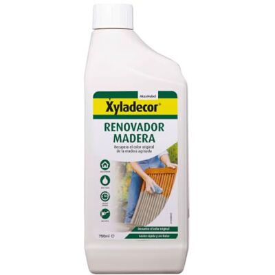 Xyladecor Renovador de maderas envejecidas por la acción del sol y la humedad 0,750 L Xyladecor Renovador de maderas envejecidas por la acción del sol y la humedad 0,750 L