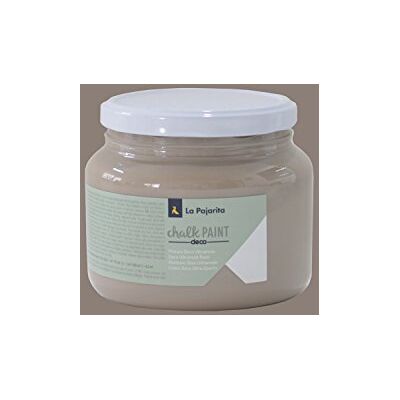 La Pajarita 128491 Pintura para Decoración y DIY, Chalk, 1, Marrón (Toffee) La Pajarita 128491 Pintura para Decoración y DIY, Chalk, 1, Marrón (Toffee)