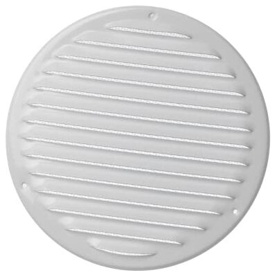 EUROPLAST Ø 200mm Rejilla de Ventilación con Mosquitera Rejillas de Aireación Metálicas Acero, Blanco EUROPLAST Ø 200mm Rejilla de Ventilación con Mosquitera Rejillas de Aireación Metálicas Acero, Blanco