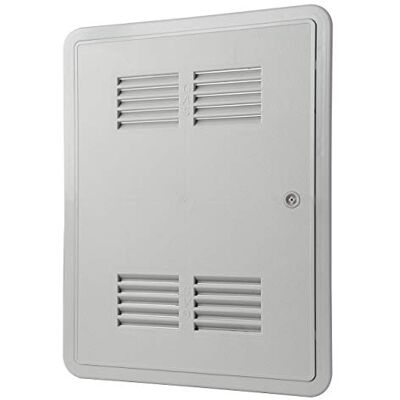 La Ventilazione Puerta de inspección de Gas de ABS, Gris, 335 x 435 mm La Ventilazione Puerta de inspección de Gas de ABS, Gris, 335 x 435 mm