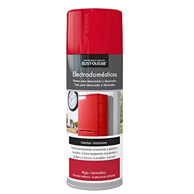 Rust-Oleum esmalte Electrodomésticos en spray Brillante Rojo 400 ml Rust-Oleum esmalte Electrodomésticos en spray Brillante Rojo 400 ml
