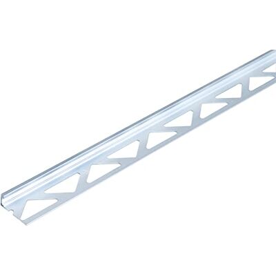 Alberts Perfil terminal para azulejos, Aluminio, anodizado plata, 1000 x 23,5 x 8 mm Alberts Perfil terminal para azulejos, Aluminio, anodizado plata, 1000 x 23,5 x 8 mm