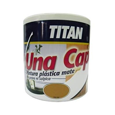 Titan PINTURA UNA CAPA MATE GRIS VINTAGE 750 ML Titan PINTURA UNA CAPA MATE GRIS VINTAGE 750 ML