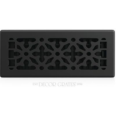 Decor Grates Registro de Suelo, Color Negro Decor Grates Registro de Suelo, Color Negro