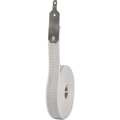 Schellenberg Juego de reparación para cintas de persiana (23 mm x 4.3 m) color gris Schellenberg Juego de reparación para cintas de persiana (23 mm x 4.3 m) color gris