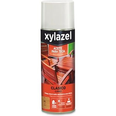 XYLAZEL Aceite para Teca en spray color Miel 400 ml XYLAZEL Aceite para Teca en spray color Miel 400 ml