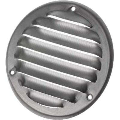 EUROPLAST Ø 100mm Rejilla de Ventilación con Mosquitera Rejillas de Aireación Metálicas Acero Inoxidable EUROPLAST Ø 100mm Rejilla de Ventilación con Mosquitera Rejillas de Aireación Metálicas Acero Inoxidable