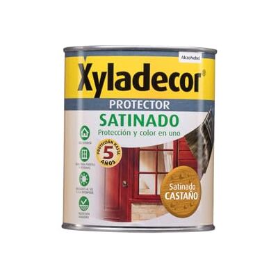 Xyladecor Protector para madera Satinado Castaño 750 ml Xyladecor Protector para madera Satinado Castaño 750 ml