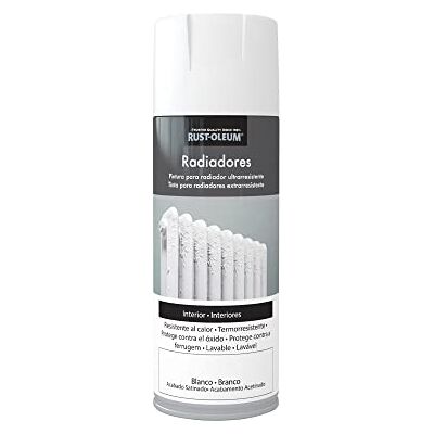 Rust-Oleum Esmalte Radiadores en spray Satinado Blanco 400 ml Rust-Oleum Esmalte Radiadores en spray Satinado Blanco 400 ml