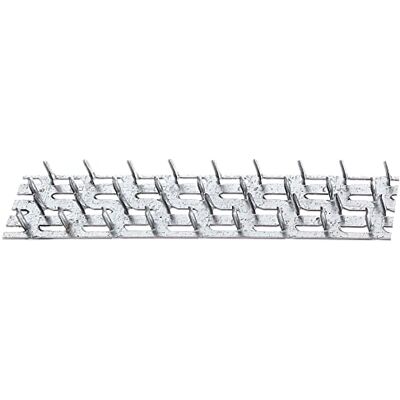 Alberts Placa clavo, galvanizada sendzimir, para clavar, 127 x 38 mm, 8 mm longitud clavo Alberts Placa clavo, galvanizada sendzimir, para clavar, 127 x 38 mm, 8 mm longitud clavo
