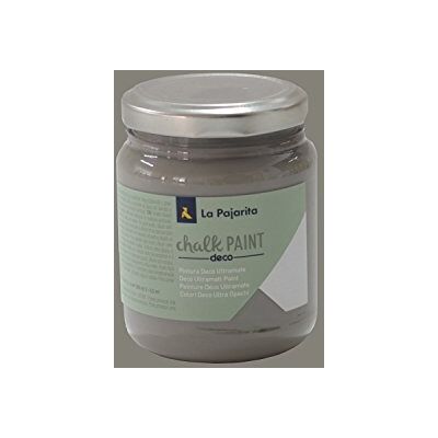 La Pajarita 105037 Pintura para Decoración y DIY, Chalk, 1, Gris (New York), 175 ml La Pajarita 105037 Pintura para Decoración y DIY, Chalk, 1, Gris (New York), 175 ml