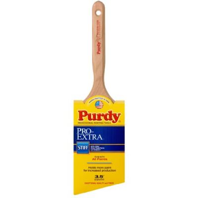 Purdy Pro-Extra Glide Banda angular de nailon/poliéster/chinex, multicolor, 3-1/2 pulgadas Purdy Pro-Extra Glide Banda angular de nailon/poliéster/chinex, multicolor, 3-1/2 pulgadas