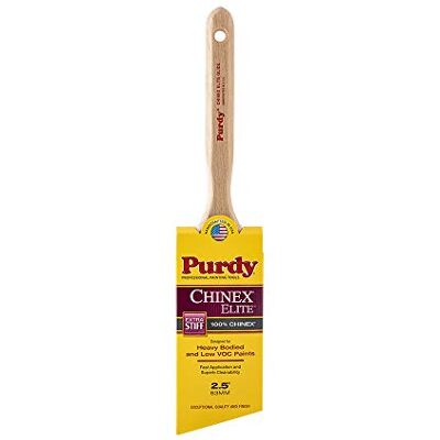 Purdy 2-1/2" Chinex Elite Glide Pincel de Pintura, Hoja Angular, Estriado Purdy 2-1/2" Chinex Elite Glide Pincel de Pintura, Hoja Angular, Estriado