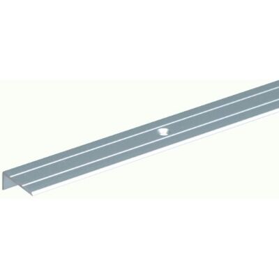 Alberts Perfil de protección para borde de escalón, Perforado, Aluminio, anodizado en tonalidad de acero inoxidable, 1000 x 24,5 x 20 mm Alberts Perfil de protección para borde de escalón, Perforado, Aluminio, anodizado en tonalidad de acero inoxidable, 1000 x 24,5 x 20 mm