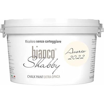 BiancoShabby - Chalk Paint - Marfil - Extra opaca - Paint BiancoShabby - Chalk Paint - Marfil - Extra opaca - Paint
