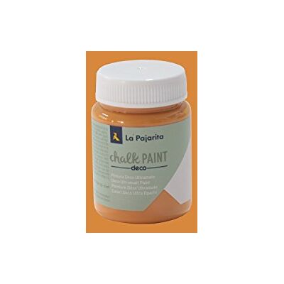 La Pajarita 128316 Pintura para Decoración y DIY, Chalk, 1, Naranja (Sunset) 75 ml La Pajarita 128316 Pintura para Decoración y DIY, Chalk, 1, Naranja (Sunset) 75 ml
