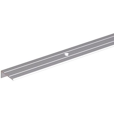 Alberts Perfil de protección para borde de escalón Perforado Aluminio, anodizado plateado 1000 x 24,5 x 20 mm Alberts Perfil de protección para borde de escalón Perforado Aluminio, anodizado plateado 1000 x 24,5 x 20 mm