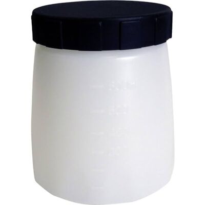 Wagner contenedor de Pintura con Tapa 600 ml, Accesorio para pulverizador de Pintura Wagner contenedor de Pintura con Tapa 600 ml, Accesorio para pulverizador de Pintura