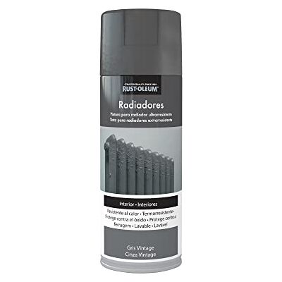 Rust-Oleum Esmalte Radiadores en spray Metalizado Gris Vintage 400 ml Rust-Oleum Esmalte Radiadores en spray Metalizado Gris Vintage 400 ml