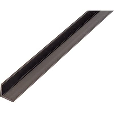 Alberts Winkelprofil Negro 100 cm perfil en ángulo Alberts Winkelprofil Negro 100 cm perfil en ángulo