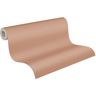 A.S. Création Papel Pintado Monocromático, Revestimiento Pared PVC, Color Rosa, Antigua , 10,05 m x 0,53 m, Fabricado en Alemania A.S. Création Papel Pintado Monocromático, Revestimiento Pared PVC, Color Rosa, Antigua , 10,05 m x 0,53 m, Fabricado en Alemania