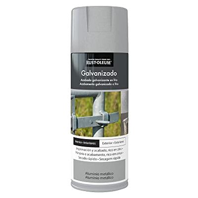 Rust-Oleum Galvanizado en spray Mate Aluminio 400 ml Rust-Oleum Galvanizado en spray Mate Aluminio 400 ml